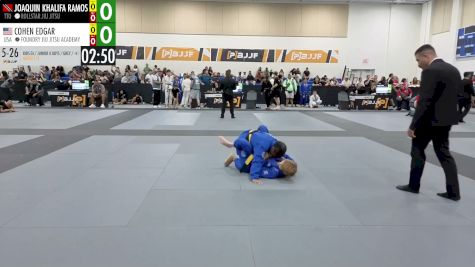 Joaquin Khalifa Ramos vs Cohen Edgar 2026 PBJJF Pan American Jiu-Jitsu Championships