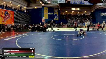 126 lbs Champ. Round 1 - Ezekiel Keel, Chantilly vs Seamus Hallinan, Xavier