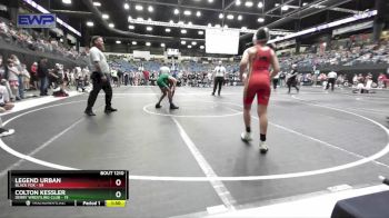 105 lbs Champ. Round 1 - Colton Kessler, Derby Wrestling Club vs Legend Urban, Black Fox