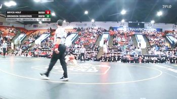 120 lbs Quarterfinals (8 Team) - Bronson Shinkonis, Brighton vs Bryce Holt, Davison