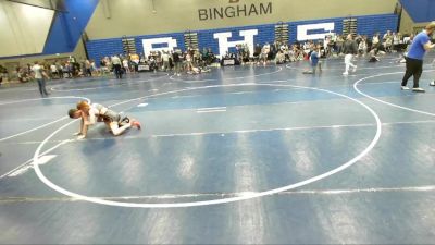 87 lbs Cons. Semi - Hunter Leavitt, Champions Wrestling Club vs Jace Murray, Uintah Wrestling