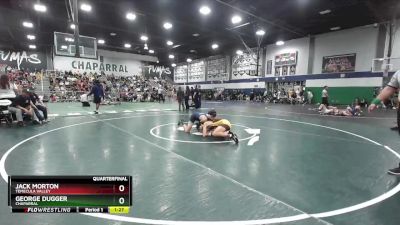 157 lbs 1st Place Match - George Dugger, Chaparral vs Jack Morton, Temecula Valley