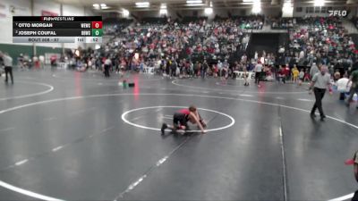 67 lbs Quarterfinal - Otto Morgan, Western Edge Wrestling Club vs Joseph Coufal, Broken Bow Wrestling Club