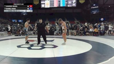215 lbs Cons. Rd Of 16 - Cooper Reves, Kansas vs Daniel Hoke, Ohio