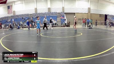 67 lbs Cons. Semi - Jack Wachstetter, Backyard Brawlers Midwest vs Eli Armstrong, Team Idaho Wrestling Club