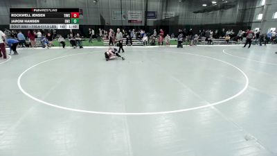 110.4-111.9 lbs Champ. Round 1 - Jarom Hansen, Empire Wrestling Club vs Rockwell Jensen, Team Idaho Wrestling Club