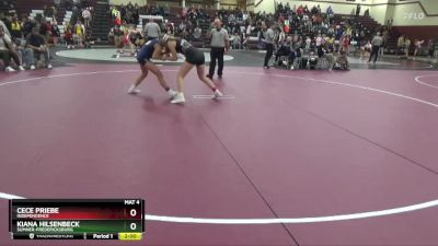 JV-19 lbs Round 3 - Kiana Hilsenbeck, Sumner-Fredericksburg vs CeCe Priebe, Independence