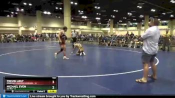 132 lbs Round 6 (10 Team) - Michael Even, SD Red vs Trevin Arlt, Nebraska Hawaiian Hammers