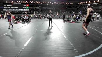 138 lbs Quarterfinal - Colin King, Roselle Park vs Giovanni Goffredo, Washington Twp