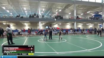 45 lbs Placement Matches (8 Team) - Ziyan Muhammed, Columbus Desales vs Micah Duncan, St. Edward