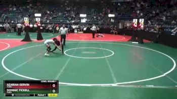 90 lbs Cons. Round 1 - Dominic Fickell, CAW1 vs Azariah Gervin, TLWA