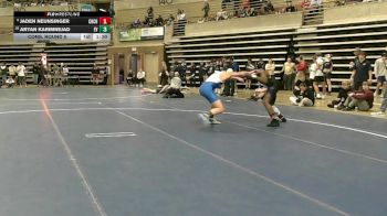133 Championship Bracket Cons. Round 5 - Aryan Karimnejad, Eastview vs Jaden Neunsinger, Chaska-Chan Stormhawks