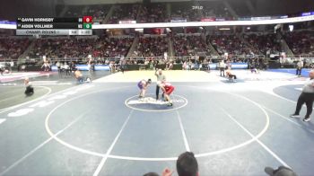I-132 lbs Champ. Round 1 - Gavin Hornsby, Horseheads vs Aiden Vollmer, Webster Schroeder