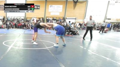 215 lbs Round Of 16 - Evan Metivier, Cheverus/Falmouth vs Jackson Bowden, Scituate RI