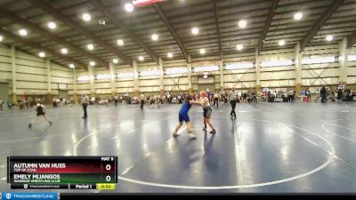 122-125 lbs Round 2 - Emely Mijangos, Warrior Wrestling Club vs Autumn Van Huss, Top Of Utah