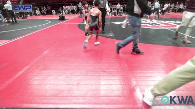 55 lbs Consolation - Legend Bigheart, Sperry Wrestling Club vs Thomas Garcia, Owasso Takedown Club