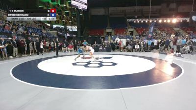 100 lbs Semis - Ty Martin, Iowa vs David Serrano, Florida