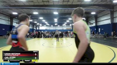 125 lbs Cons. Round 4 - Cael Myers, New Plymouth vs Logan Heitzman, Grangeville Youth WC