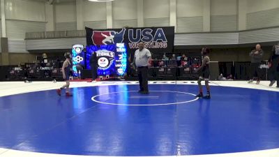 10U Boys - 63 lbs Champ. Round 3 - Cameron Gilbert, NOVA Wrestling Club vs Owen Michael, Contenders Wrestling Academy