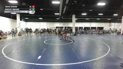 120 lbs Consi Of 8 #1 - Amari Jenkins, PA vs Bentley Weaver, NC