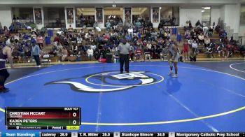 154 lbs Quarterfinal - Christian Mccary, Tallassee vs Kaden Peters, W. S. Neal