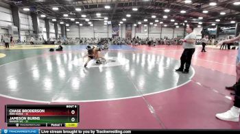 105 lbs Rd# 3 12:00pm Friday - Jameson Burns, Ranger WC vs Chase Broderson, Iron Horse