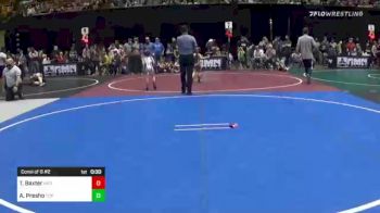 62 lbs Consi Of 8 #2 - Ayden Presho, Top Of The Rock vs Tanner Baxter, Institute Of Combat