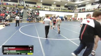 132 lbs Cons. Round 2 - Andy Monroy, Arcadia vs Chase Lindner, Neillsville-Greenwood-Loyal