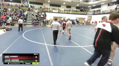 132 lbs Cons. Round 2 - Andy Monroy, Arcadia vs Chase Lindner, Neillsville-Greenwood-Loyal