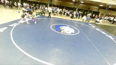 105 lbs Cons. Round 4 - Rainie Mack, Ag Science vs Addison Perez, Dundee-Crown