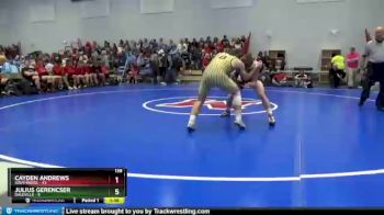 138 lbs Semis & Wb (16 Team) - Cayden Andrews, Southridge vs Julius Gerencser, Daleville