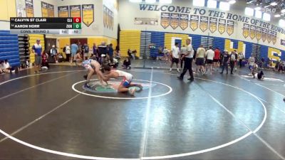 165 lbs Cons. Round 3 - Calvyn St Clair, Clay vs Aaron Horr, Cocoa Beach WC