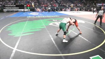Semifinal - Preston Burbach, Central City vs Kyler Boyles, Superior