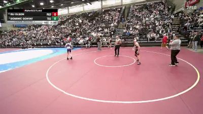 4A 113 lbs Cons. Round 1 - Eli Olson, Park City vs Dominic Gortat, Tooele