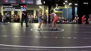 70 lbs Cons. Semis - Sultan Ahmad, Maryland vs Sebastian Valle, The Fort Hammers Wrestling