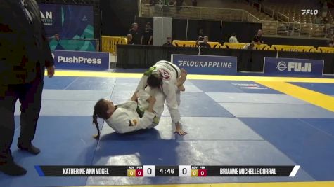 Brianne Michelle Corral vs Katherine Ann Vogel 2025 Pan Jiu Jitsu IBJJF Championship