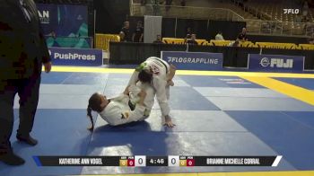 Brianne Michelle Corral vs Katherine Ann Vogel 2025 Pan Jiu Jitsu IBJJF Championship
