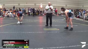 195 lbs Round 1 (6 Team) - Jacob Britten, Beast Mode WA Green vs Thierry Terrell, Death Squad