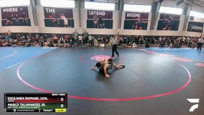 98 lbs Semifinal - Kaulahea Raphael Leal, Texas vs Marco Talamantez Jr., NXT Level Wrestling Academy