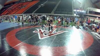 60 lbs Champ. Round 1 - Hadley Stensland, Washington vs Elle Plouffe, Alaska