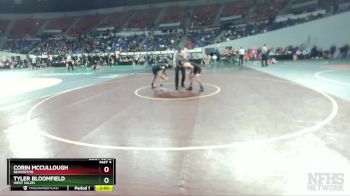 6A-132 lbs Champ. Round 1 - Tyler Bloomfield, West Salem vs Corin Mccullough, Beaverton