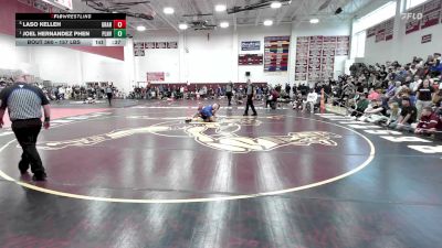157 lbs Semifinal - Laso Kelleh, Granby/East Granby vs Joel Hernandez Phen, Plainville