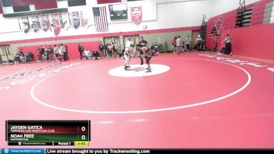 125 lbs Round 2 - Noah Free, Washington vs Jayden Gatica, Toppenish USA Wrestling Club