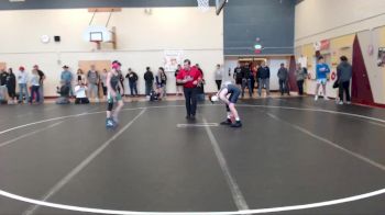 98 lbs Champ. Round 2 - Dominic Mcquiston, Bonneville vs Braxton Conyers, Rocky Mountain