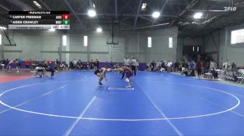 133 lbs Champ. Round 2 - Carter Freeman, Augsburg vs Aiden Crawley, Wartburg
