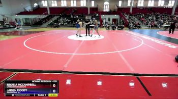 155 lbs 7th Place Match - Jaiden Moody, Augustana (IL) vs Niyasia McCampbell, Lakeland University
