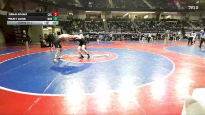170 lbs Consi Of 4 - Judah Adams, Circle Training Center Wrestling vs Wyatt Davis, Icon Wrestling