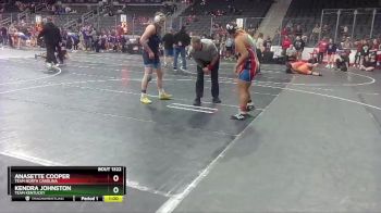 180 lbs Cons. Round 3 - Kendra Johnston, Team Kentucky vs Anasette Cooper, Team North Carolina