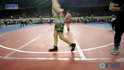 100 lbs Consi Of 8 #1 - Eli Pingleton, Collinsville Cardinal Youth Wrestling vs Liam Levy, Norman Grappling Club