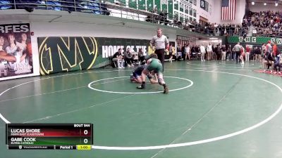 113 lbs Cons. Round 2 - Lucas Shore, Miami East (Casstown) vs Gabe Cook, Elyria Catholic